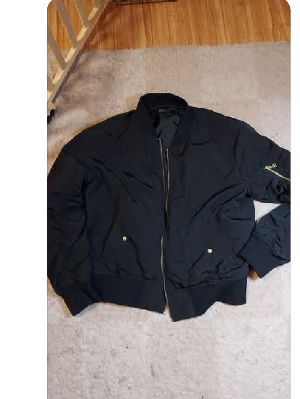 Express Bomber Jacket - Black